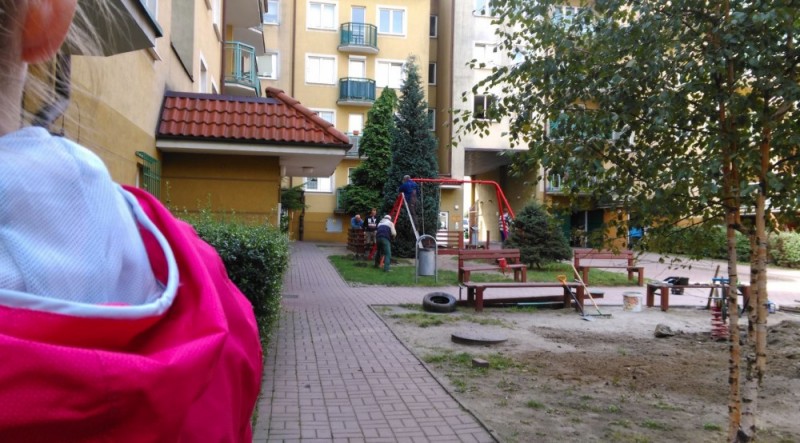 Wrocław: Rozebrali plac zabaw, który od 17 lat służył dzieciom - fot. Kinga Szumielewicz