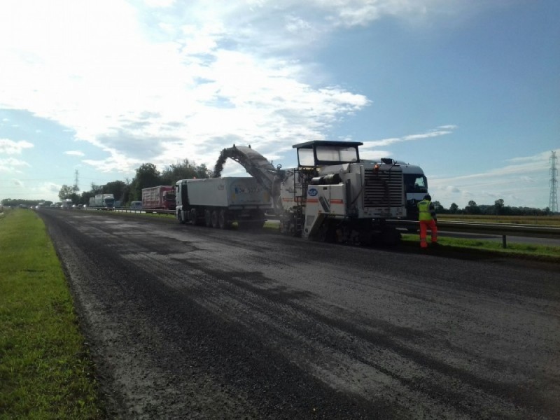 Trwa pierwszy etap remontu autostrady A4 na Dolnym Śląsku - fot. GDDKiA