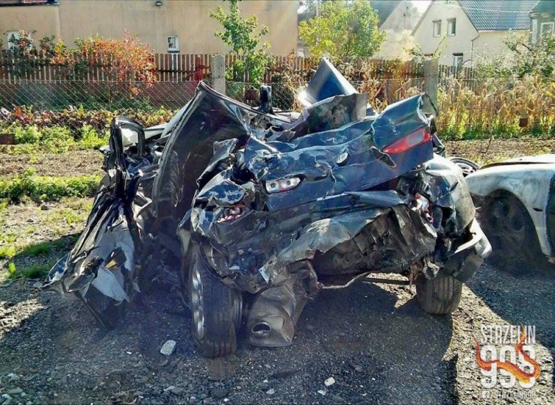 Zdjęcia po tragicznym wypadku na A4. Ku przestrodze - fot. Facebook/Strzelin998