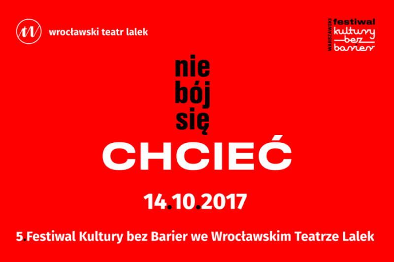 V. FESTIWAL KULTURY BEZ BARIER – 14.10.2017 - 
