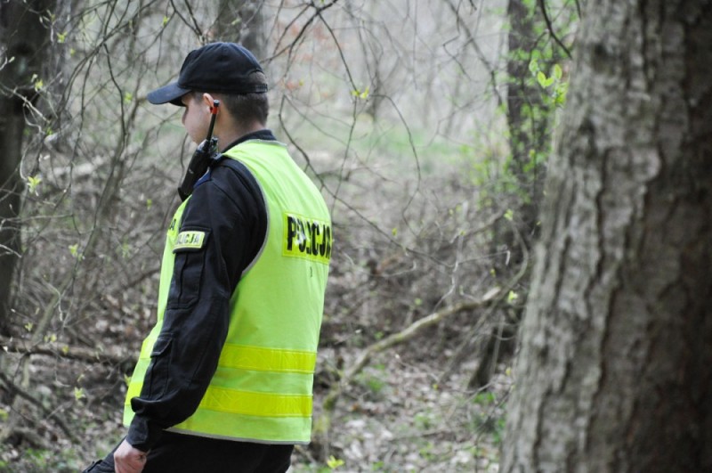 Policjanci uratowali przemarzniętą staruszkę - mat. prasowe policji