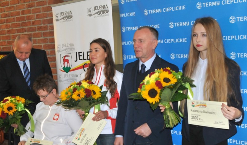 Jelenia Góra: Nagrody dla najlepszych sportowców  - Fot: P. Słowiński