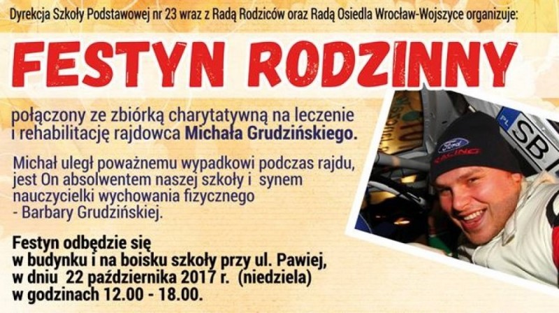 Festyn rodzinny i zbiórka dla Michała „Hołka" Grudzińskiego - 