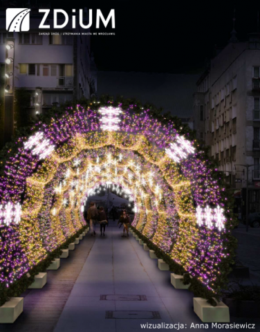 Nowa świąteczna iluminacja Wrocławia [WIZUALIZACJE] - 2