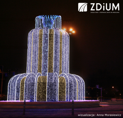 Nowa świąteczna iluminacja Wrocławia [WIZUALIZACJE] - 3