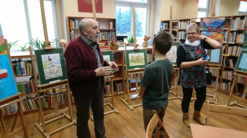 Bielawa: Wystawa poplenerowa w Miejskiej Bibliotece Publicznej - fot. um.bielawa.pl