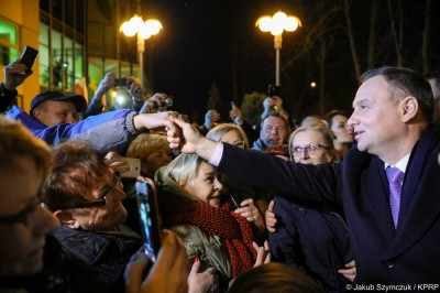 Prezydent Andrzej Duda w Złotoryi [FILM]