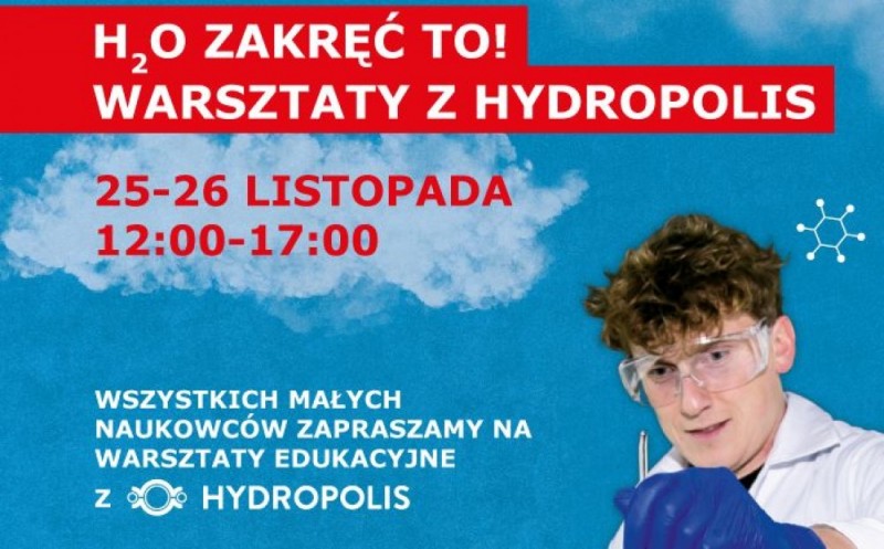 WARSZTATY EDUKACYJNE H2O – ZAKRĘĆ TO! W ALEI BIELANY -