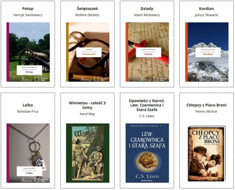 Darmowe lektury w internecie, czyli mobilna biblioteka dla uczniów w całej Polsce - 