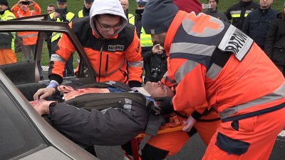 Ćwiczenia służb ratunkowych na S5 w okolicach Trzebnicy [FOTO,WIDEO] - 10