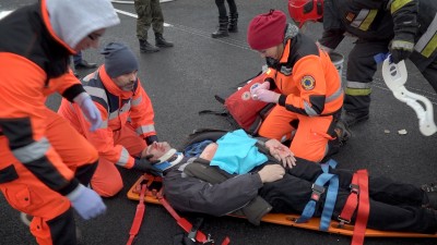 Ćwiczenia służb ratunkowych na S5 w okolicach Trzebnicy [FOTO,WIDEO] - 11