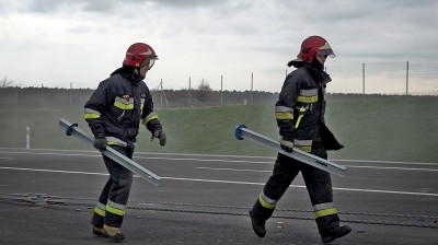 Ćwiczenia służb ratunkowych na S5 w okolicach Trzebnicy [FOTO,WIDEO] - 7