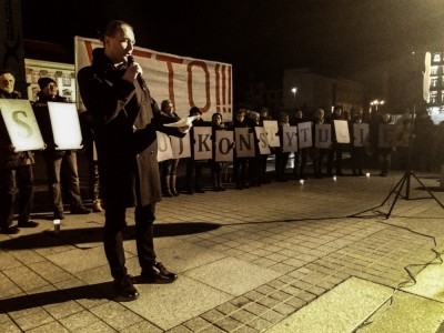SN i KRS: Manifestacja na placu Wolności we Wrocławiu