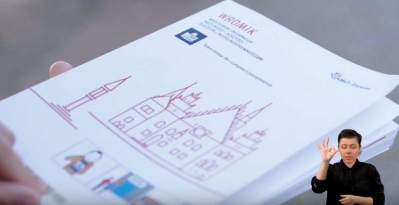 Powstał WROMIK - informator o Wrocławiu dla osób niepełnosprawnych - fot. screen YT