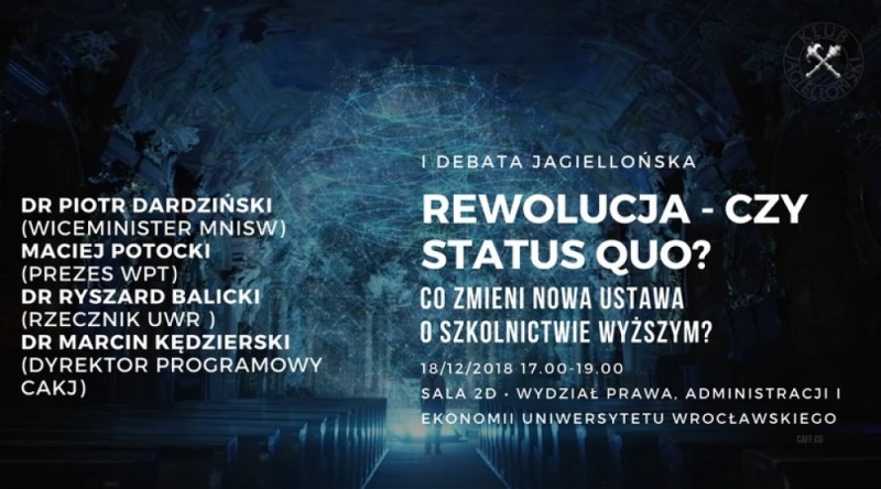 Debata nt. reformy szkolnictwa wyższego - 