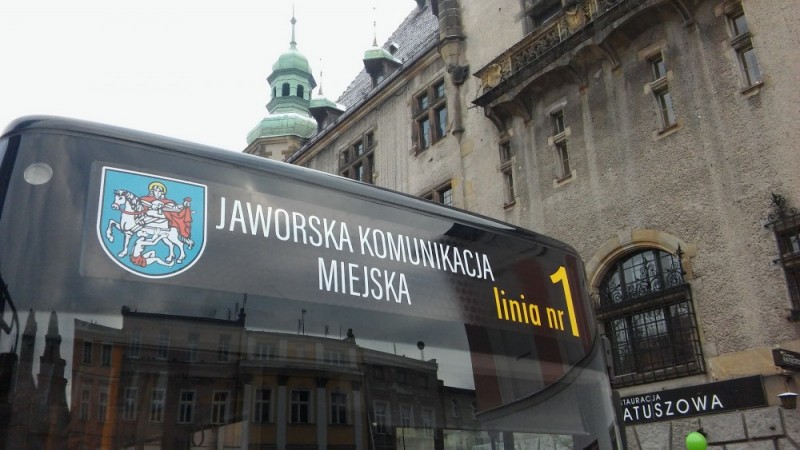 Pierwsza linia autobusów miejskich w Jaworze już działa - FOT: Andrzej Andrzejewski