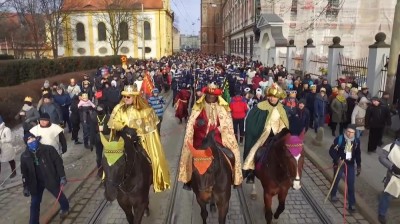 W sobotę VIII Wrocławski Orszak Trzech Króli [WIDEO]