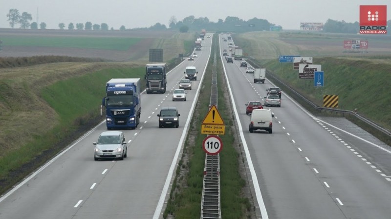 Raport drogowy Radia Wrocław -