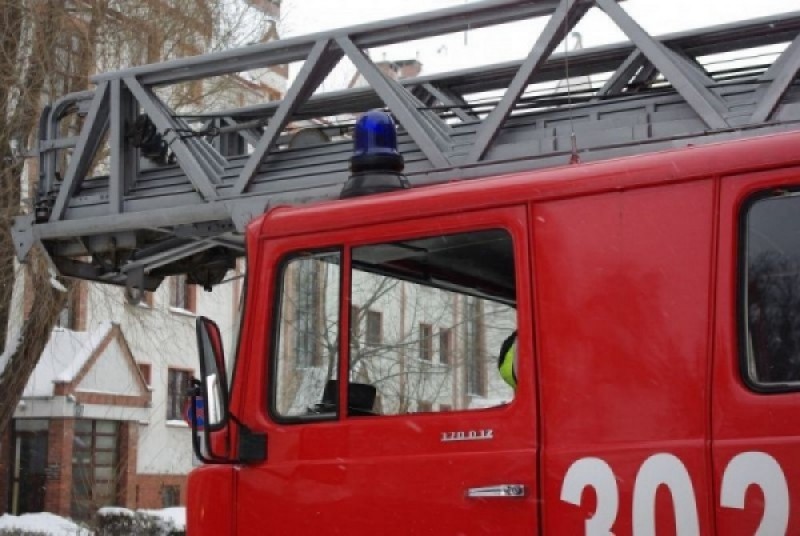 Pożar magazynów przy ulicy Krakowskiej - fot. zdjęcie ilustracyjne