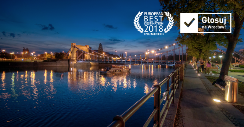 European Best Destinations - wciąż można głosować na Wrocław! - fot. wroclaw.pl