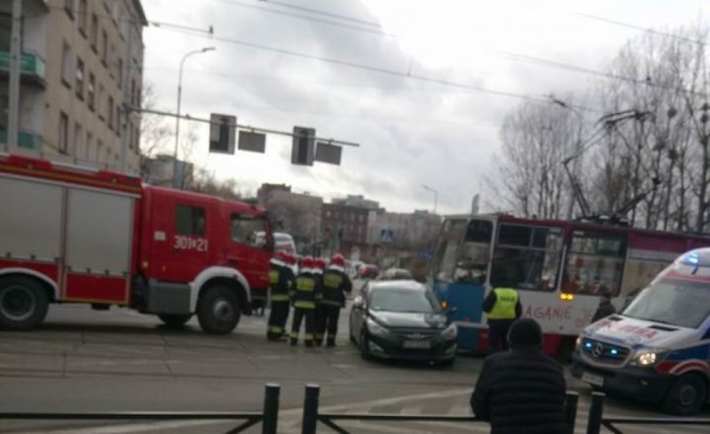 Wypadek w centrum Wrocławia [ZOBACZ] - fot. Anita Szczerba