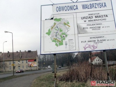 Niebawem przetarg na zachodnią obwodnicę Wałbrzycha. Mieszkańcy czekają na nią od dziesięcioleci