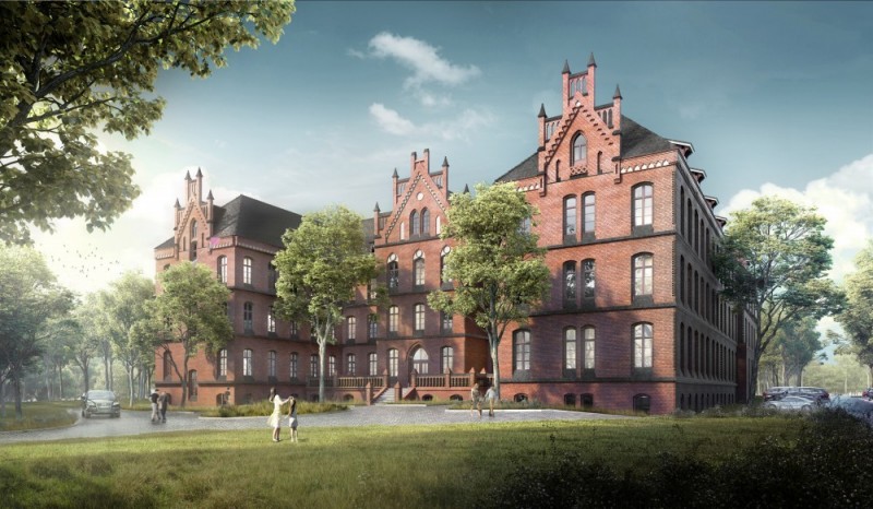 Dawny szpital zamieni się w hotel. Tak będzie wyglądał [WIZUALIZACJE] - fot. wizualizacje inwestora