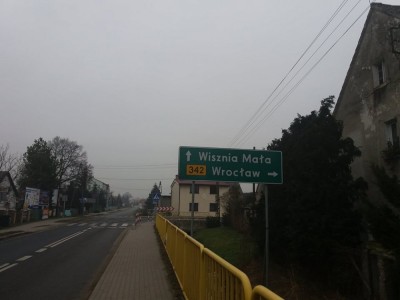 Drogowy koszmar na trasie z Obornik Śląskich do Wrocławia