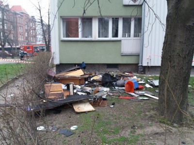 Tragiczny pożar we Wrocławiu. Jedna osoba nie żyje [FILMY] - 1