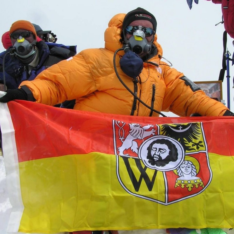 Bogusław Ogrodnik o spadających kamieniach i szansach polskiej wyprawy na K2 - fot. Bogusław Ogrodnik/Facebook