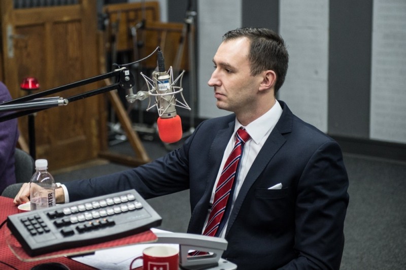 Debata samorządowa Radia Wrocław [POSŁUCHAJ] - Na zdjęciu Robert Grzechnik (Partia Wolność)