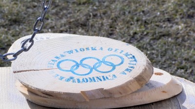 Nie udało mu się wyjechać na igrzyska do Korei, więc wyrzeźbił wioskę olimpijską z drewna [FOTO] - 8