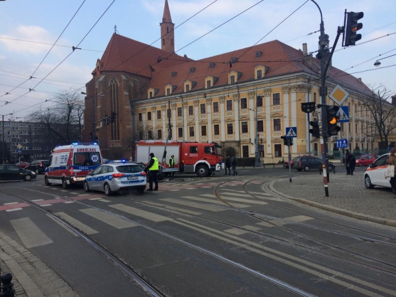 Stłuczka przy Hali Targowej - 