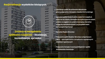 Sprzedać Śląsk Wrocław i walczyć ze smogiem. Jerzy Michalak przedstawił program miejskich inwestycji - 4