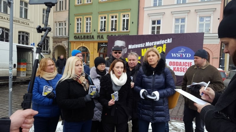 "Konwój wstydu" we Wrocławiu - Fot: G. Niegowski