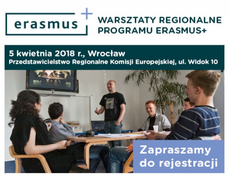 Warsztaty regionalne programu Erasmus+ - 