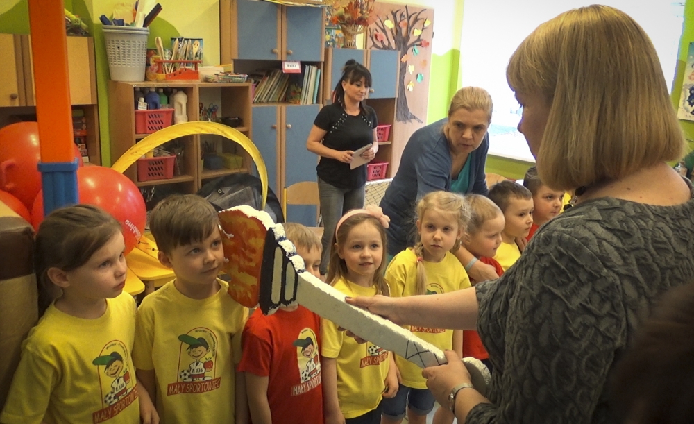 Wielkie święto w przedszkolu "Mały Sportowiec" [FILM] - fot. Radosław Bugajski (Radio Wrocław)