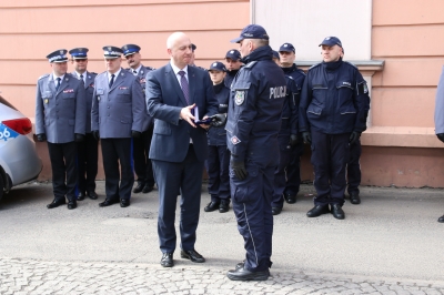 Szef MSWiA otworzył posterunek policji w Świerzawie - 8