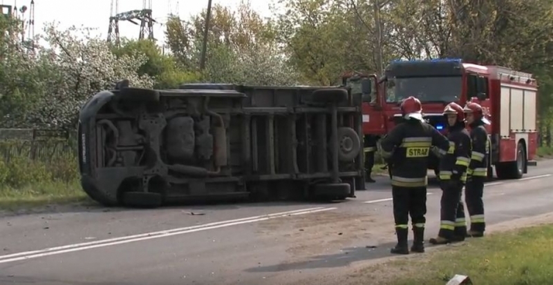 Polkowice: 84-latek kierujący BMW spowodował wypadek [WIDEO] - (fot. kadr z YT / TELEWIZJA POLKOWICE-LUBIN)