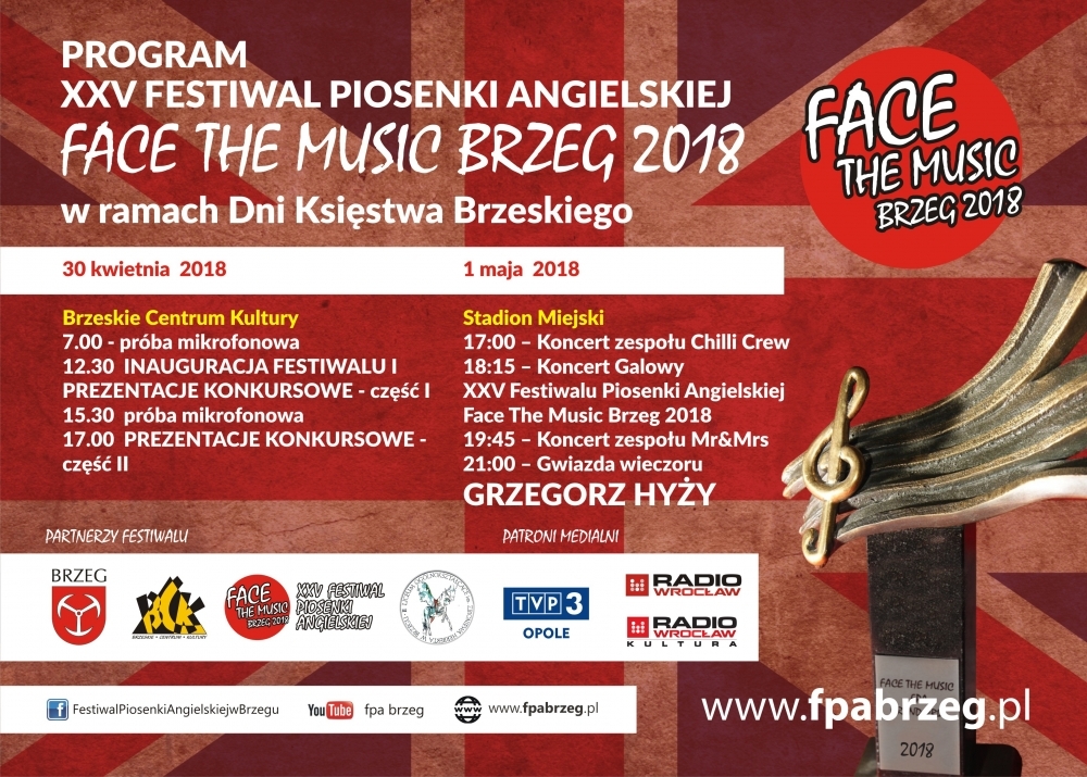 ”FACE THE MUSIC BRZEG 2018” - 