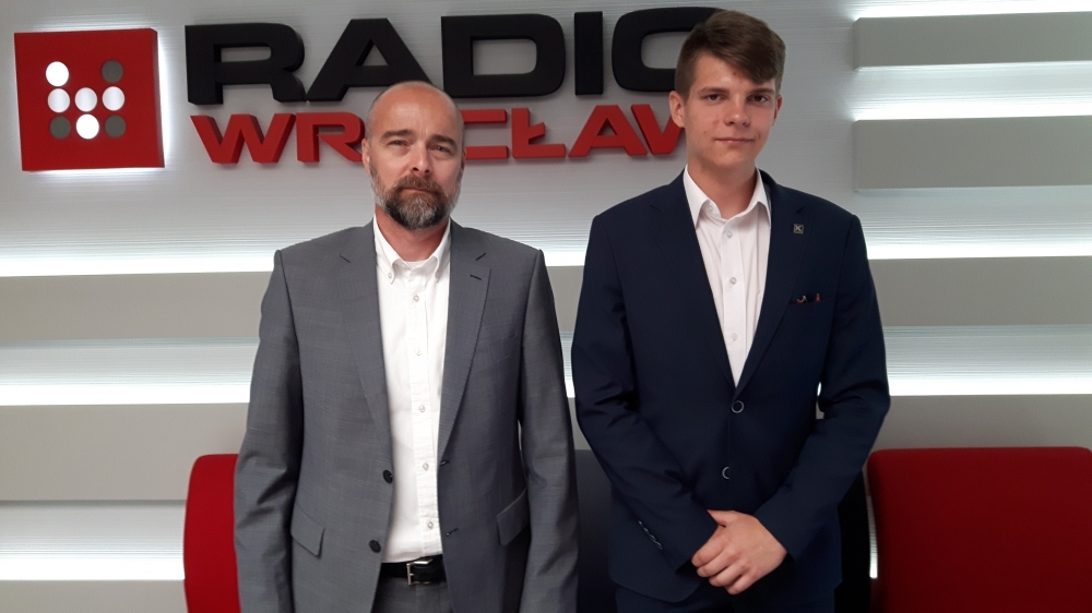Dwie Racje: Michał Bobowiec [DRS] i Michał Gwardyński [Kukiz'15] - fot. archiwum radiowroclaw.pl