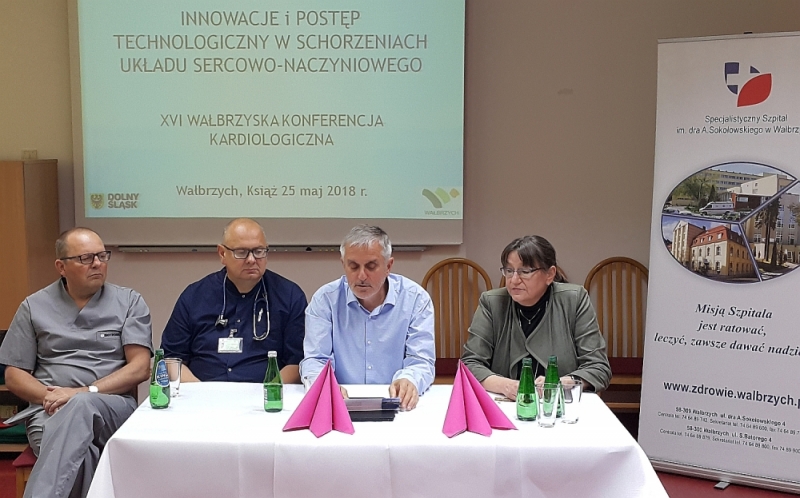 Będą rozmawiać w Wałbrzychu o innowacjach w kardiologii - fot. Bartosz Szarafin