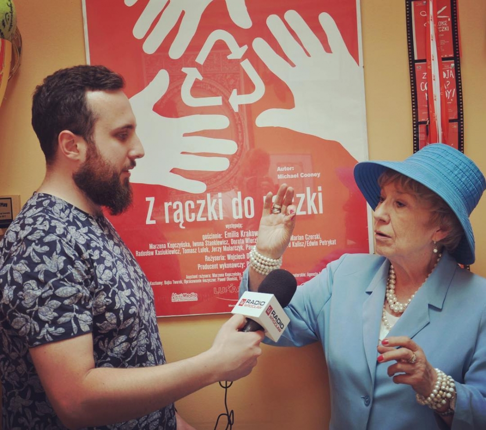 Emilia Krakowska w Radiu Wrocław: Lubię być wykorzystywana [POSŁUCHAJ] - Fot. Michał Kazulo