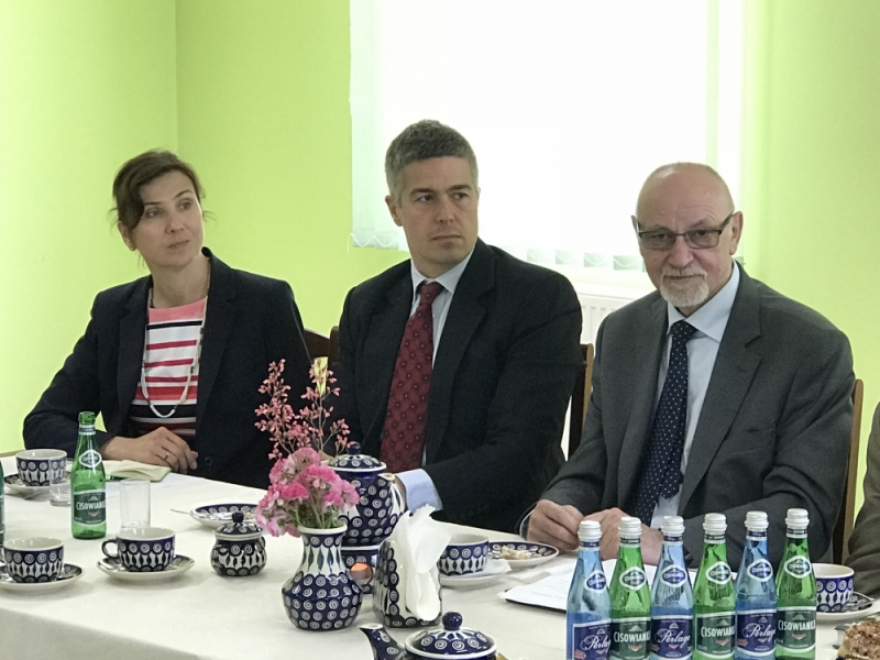 Amerykański konsul godzi Polaków w sporze o drogę - Spotkanie z konsulem USA (fot. Andrzej Andrzejewski)