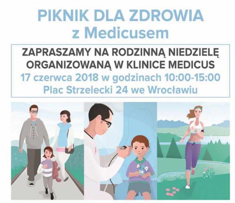 Wrocław: Piknik dla zdrowia i bezpłatne badania lekarskie -