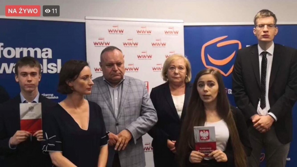 Politycy PO na Dolnym Śląsku tworzą inicjatywę Wolontariuszy Wolnych Wyborów - (fot. twitter)