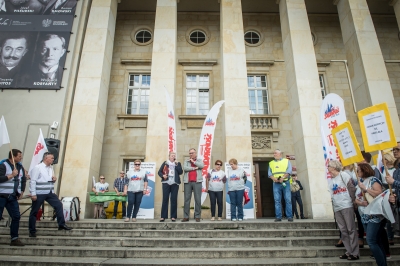 "Czara goryczy się przelała". Protest nauczycieli we Wrocławiu - 10