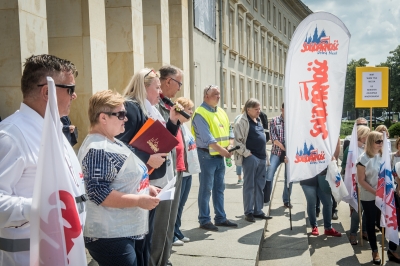 "Czara goryczy się przelała". Protest nauczycieli we Wrocławiu - 13