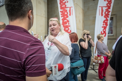 "Czara goryczy się przelała". Protest nauczycieli we Wrocławiu - 1