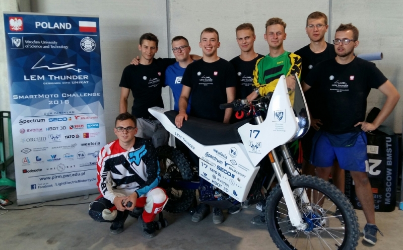 Znów zajechali daleko. Lekki Motocykl Elektryczny z kolejnymi nagrodami [WIDEO] - fot. Facebook